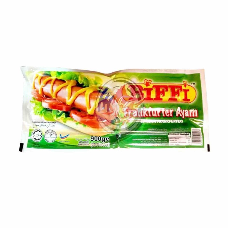 AYAM WIRA AW BIFFI CHICKEN FRANK 30PCS - 900G