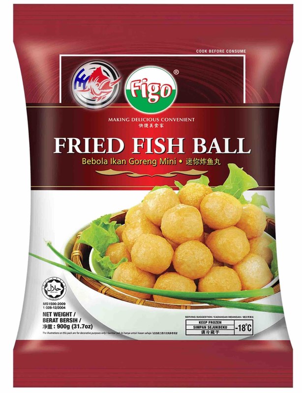 FIGO FIGO FROZEN FRIED FISH BALL-1K